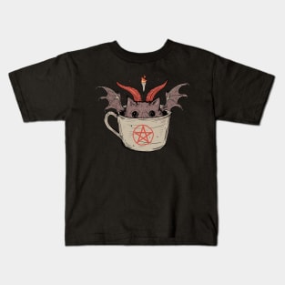 demon coffee Kids T-Shirt